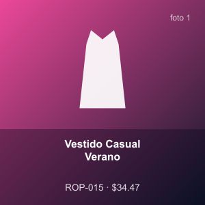 Vestido Casual Verano