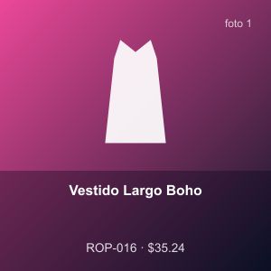 Vestido Largo Boho