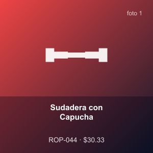 Sudadera con Capucha