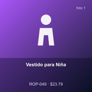 Vestido para Niña